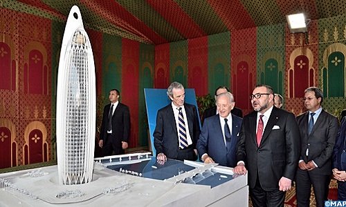 HM the King Launches Construction Works of 45-Storey Tower in Bouregreg Valley