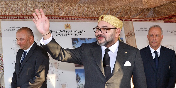 HM the King Launches 'Souk Assalihine' Development Project in Salé