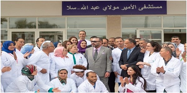 HM the King inaugurates “Prince Moulay Abdallah” Prefectural Hospital in Salé