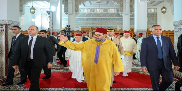 HM the King, Commander of the Faithful, Performs Friday Prayer at "Al Hadi" Mosque in Salé